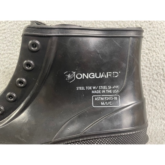 Onguard Men’s 10 Steel Toe Rubber Work Boots Waterproof PVC Safety Made‎ USA main image 5